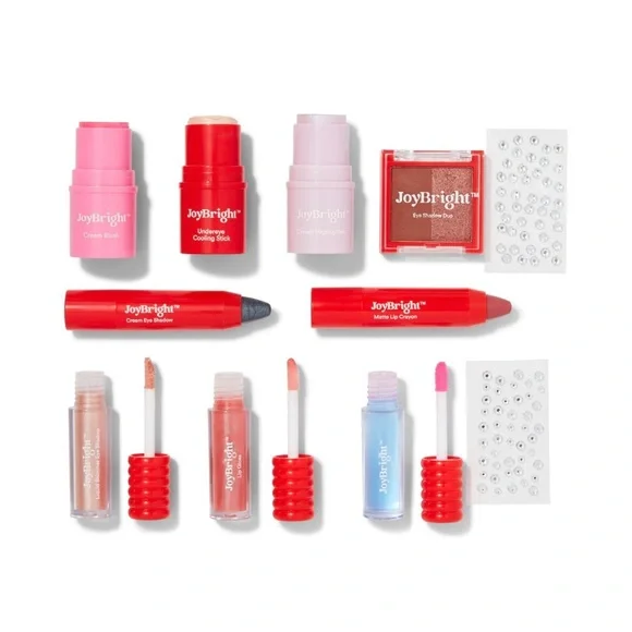 JoyBright by ULTA beauty Glam To Go Makeup Set - Holiday 10 pc Gift Set - Picture 2 of 2